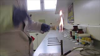 Flame test