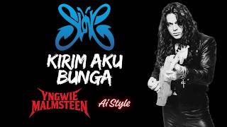 KIRIM AKU BUNGA - SLANK (AI Metal Cover) | Yngwie Malmsteen/John Petrucci Style Shred Guitar