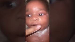 the baby’s fresh out the shower laced and with baby powder