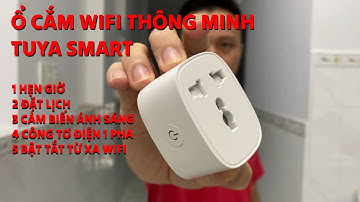 Cách sử dụng ổ cắm wifi Tuya và app Smart Life chi tiết