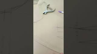 manual pattern grading #patterns #fashion #sewing #s#embroidery