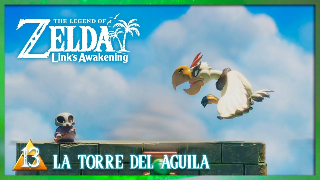 7ª MAZMORRA: LA TORRE DEL ÁGUILA - Zelda: Link's Awakening #13 - FloGar   - YouTube