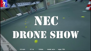 Drone Simulation - NEC Drone Show