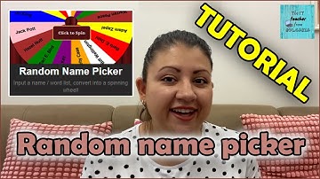 Random name picker - Teacher tutorial Wednesday - How to pick a random student with an online tool