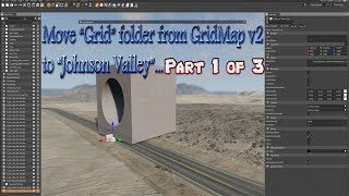 How to move the 'Grid' folder from GridMap v2 to Johnson valley....