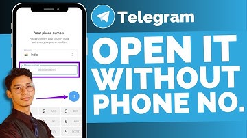 Open Telegram Without Phone Number !