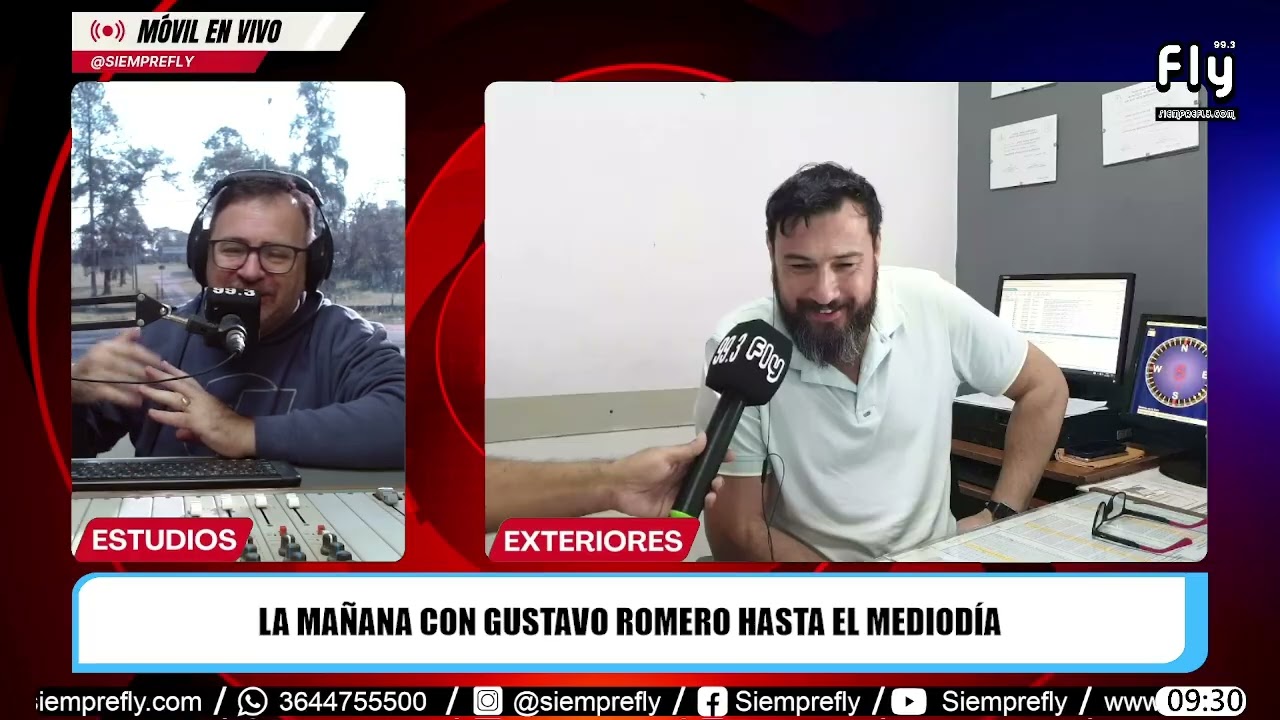 🔴𝗠𝗢́𝗩𝗜𝗟 𝗘𝗡 𝗩𝗜𝗩𝗢┃Emanuel Candellero - Jefe de la Estación Meteorológica de nuestra ciudad