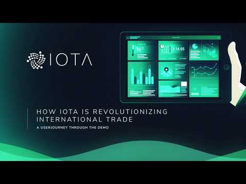 IOTA Revolutionizes International Trade: Track and Trace Container Demo