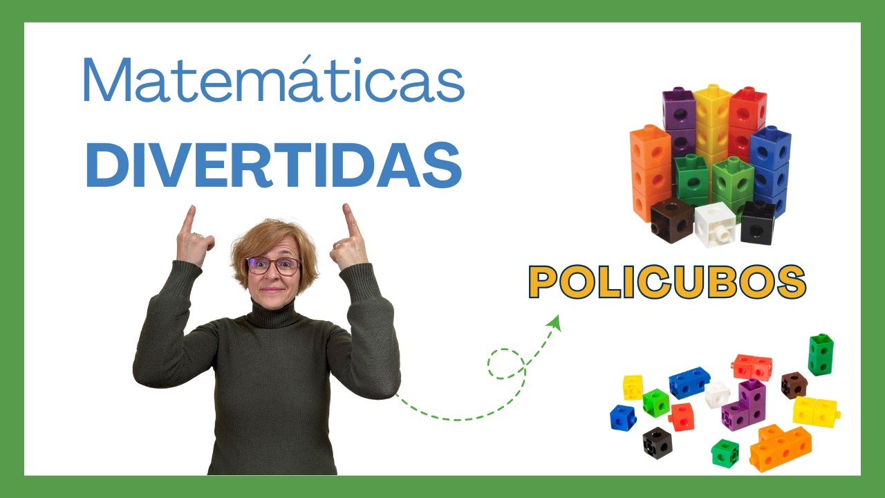 Cómo usar los Policubos para APRENDER Matemáticas en infantil y primaria
