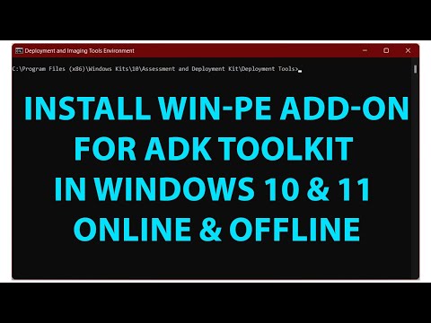 Video: Vilket verktyg kan användas för att lägga till paket till en offline Windows 10-bild?