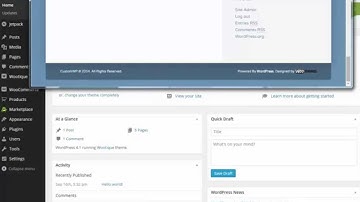 Change WooCommerce Wootique Footer