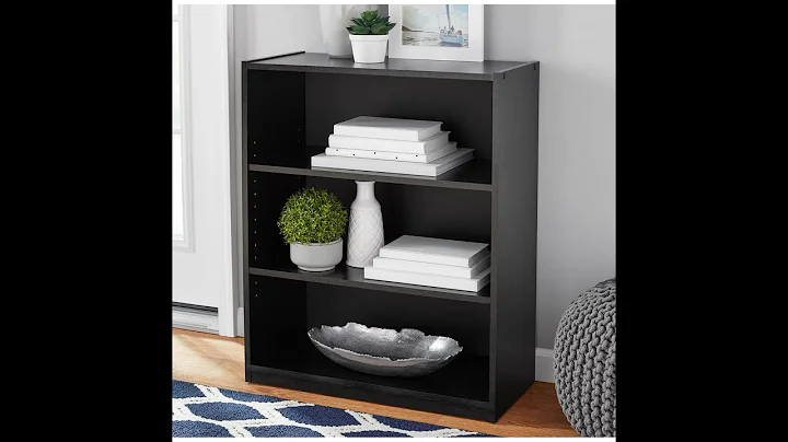 Mainstays 3-Shelf Bookcase Guided Assembly