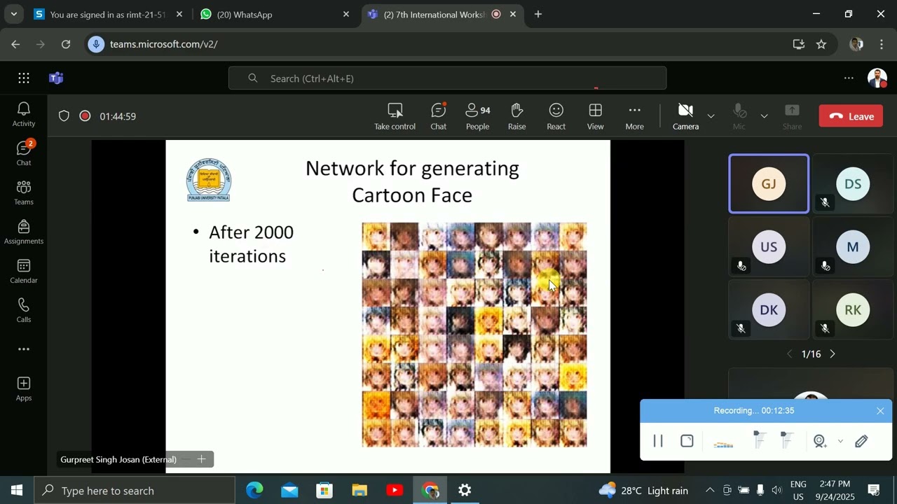 AI International Workshop Day 2