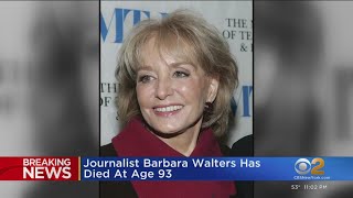 Broadcast legend Barbara Walters dies at age 93