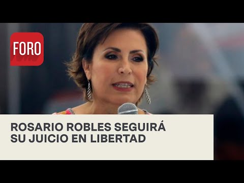 En vivo: Rosario Robles podrá seguir su juicio en libertad, según la FGR