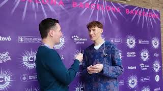 Silvester Belt interview Lithuania - Eurovision 2024 - Barcelona Eurovision Party