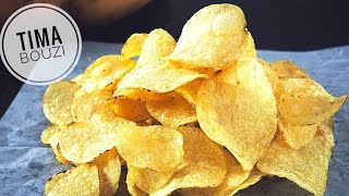 شيبس بطاطا 🥰 انتوما تاكلوا ولبطاطا تڨرمش 🥔 وصفة ناجحة من أول مرة chips 💥