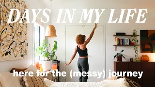 Days in my life. Inner growth, refreshing my space and cosy evening moments