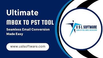 MBOX to PST tool (Mac) - Convert *mbox files to *.pst for Outlook