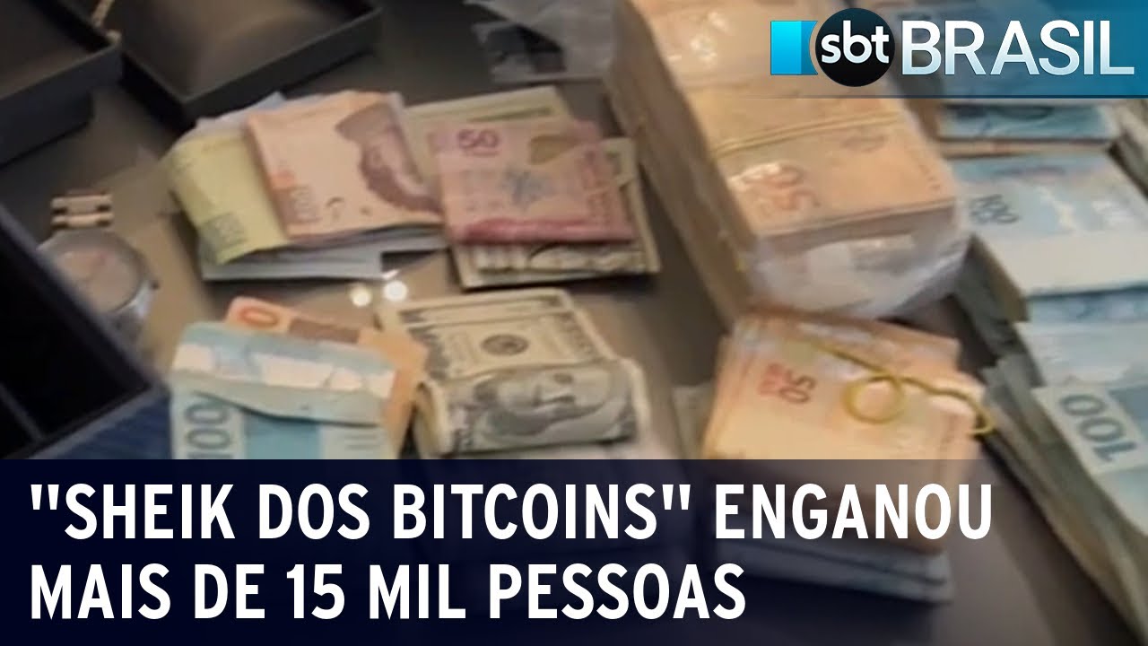 “Sheik dos Bitcoins”: SBT tem acesso aos bastidores de fraude milionária | SBT Brasil (23/12/22)