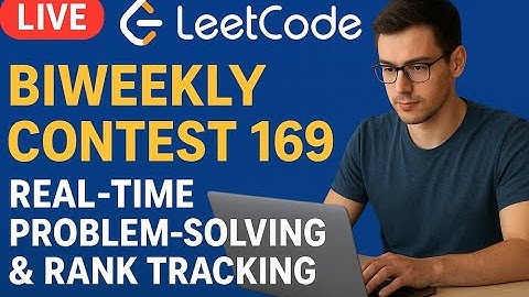 🔴 Live Solve | LeetCode Biweekly Contest 169 | Java