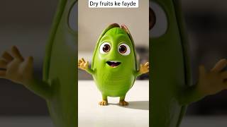 dry fruits khud aapne fayde bta rhe h #facts #health #cartoon #video #shorts
