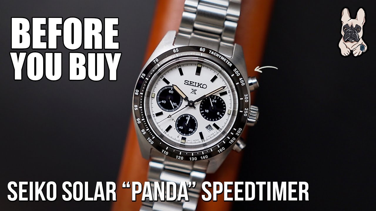 It looks good but should you buy one? Seiko 'Daytona' Speedtimer Solar  Review - YouTube