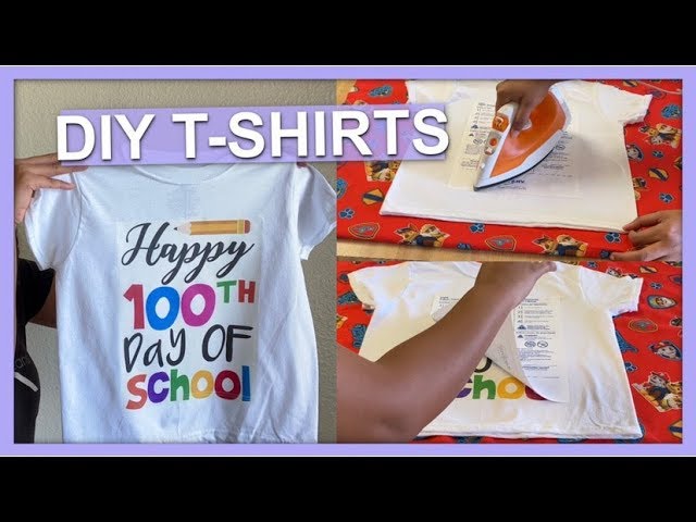 DIY Custom T-Shirts using A-SUB Light Fabric & Dark Fabric paper 