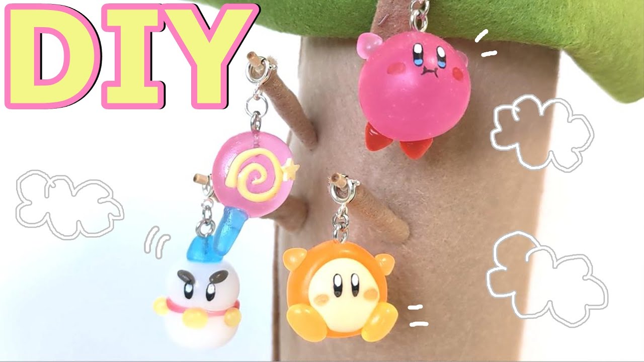 100均DIY】カービィのミニチュアグッズ 作ってみた How to make