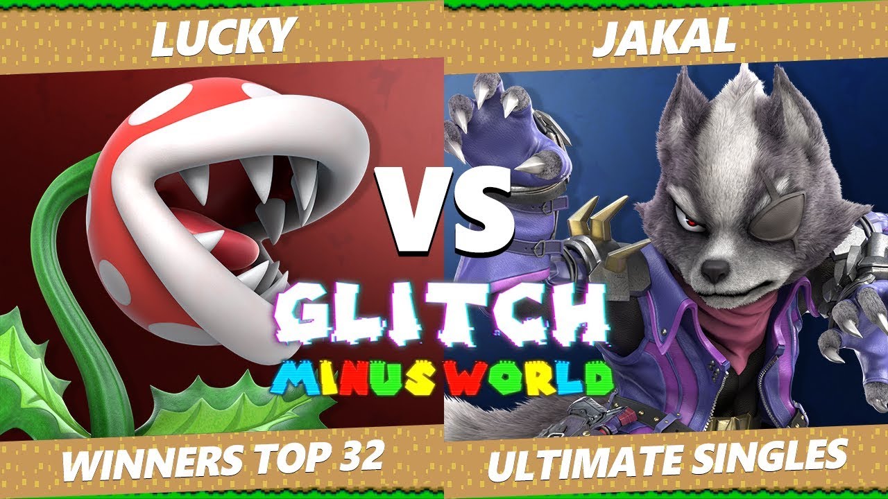 games people play Glitch 7 SSBU - SCY Lucky (Plant) VS Jakal (Wolf) Smash Ultimate W. Round of 32