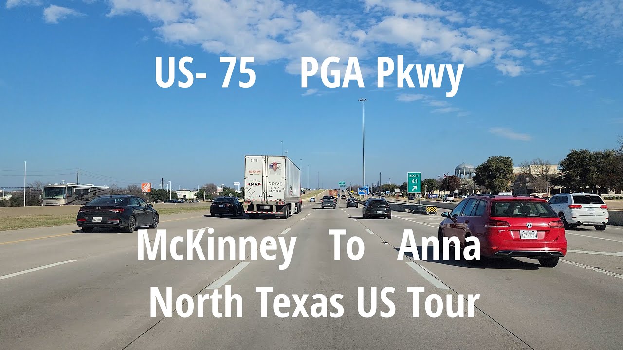 Frisco to Anna, Texas Drive PGA Pkwy, McKinney & US 75 Scenic North Texas Tour US Dec 2025