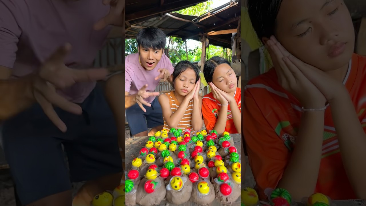 ว้าวขนมทั้งนั้นเลยอ่ะ‼️ #สกลนคร #ฮ่าๆตลกๆ