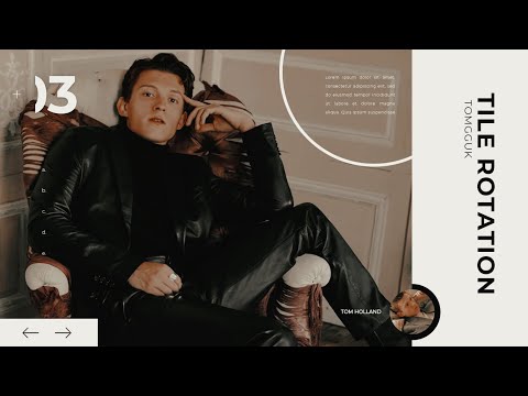 tile rotation - after effects tutorial / tomgguk