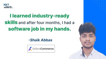 From Rejection to IT Success: How NxtWave Intensive 2.0 Transformed Abbas