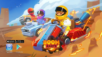 Boom karts Multiplayer kart Racing Android Gameplay🏁