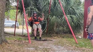 Flying The Paramotor Simulator