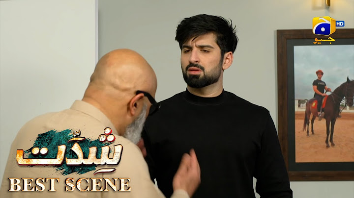 Shiddat Episode 49 | 𝐁𝐞𝐬𝐭 𝐒𝐜𝐞𝐧𝐞 𝟎𝟐 | Anmol Baloch - Muneeb Butt | Har Pal Geo