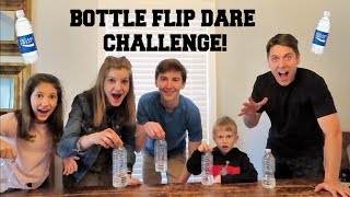 BOTTLE FLIP DARE CHALLENGE with That's Amazing and Josh Horton! | Match Up