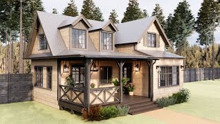 33'x29' (10x9m)  WOW!! Im Totally in love with This 3 Bedroom Cottage House by Jasper Tran - House Design Ideas 19,704 views 2 months ago 8 minutes, 8 seconds