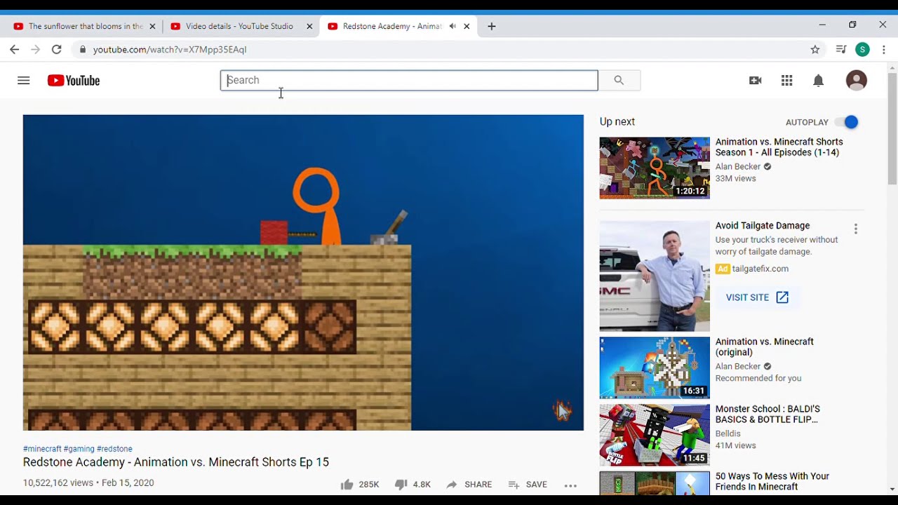 Redstone Academy Animation vs Minecraft Shorts Ep 15 (try not to laugh