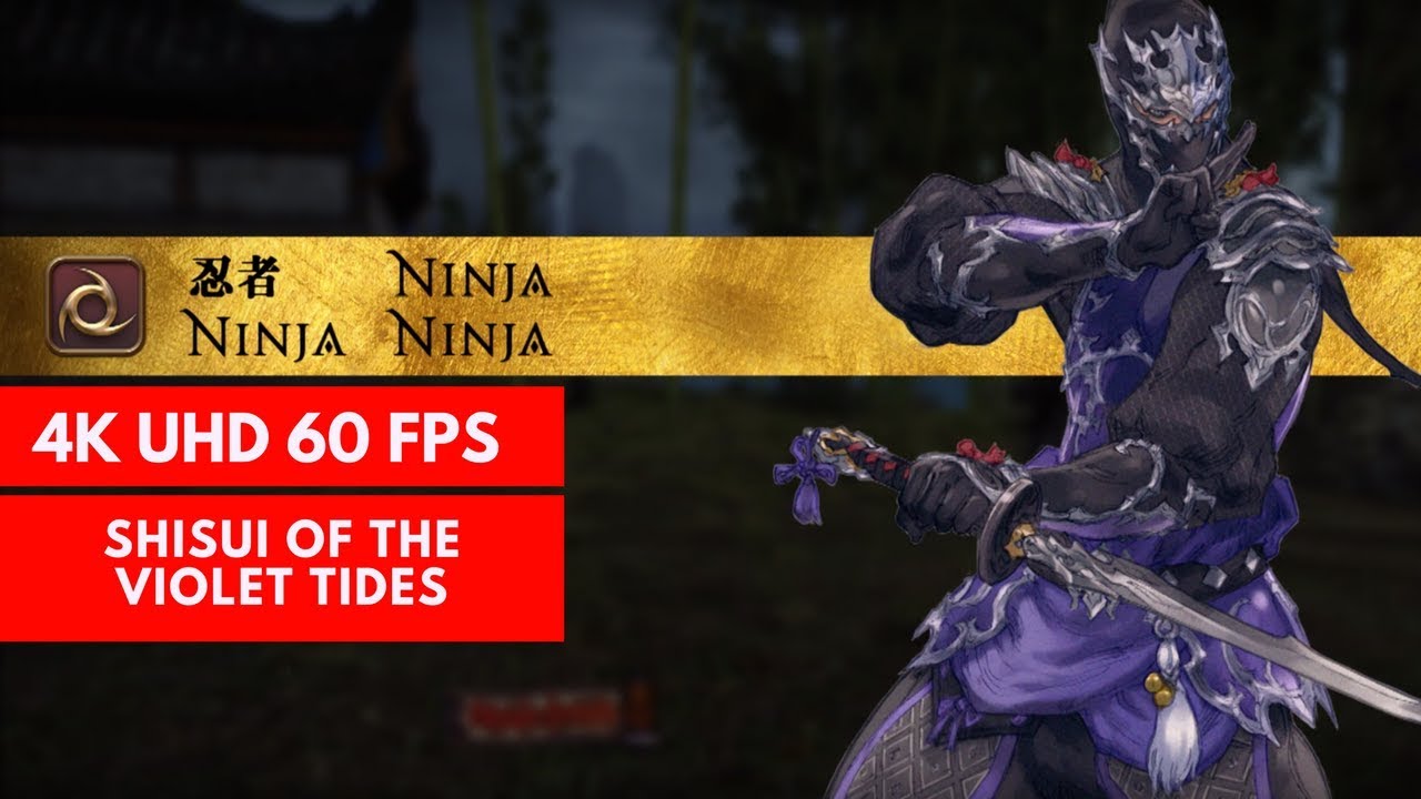 FFXIV STORMBLOOD Shisui of the Violet Tides NINJA GAMEPLAY 93