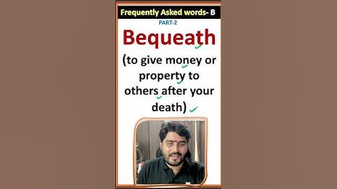 Most Asked words - B (Part-2) | English by Vishal Sir