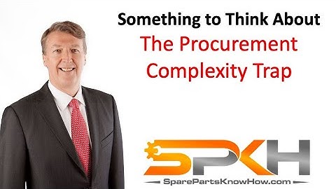 The Indirect and MRO Procurement Complexity Trap