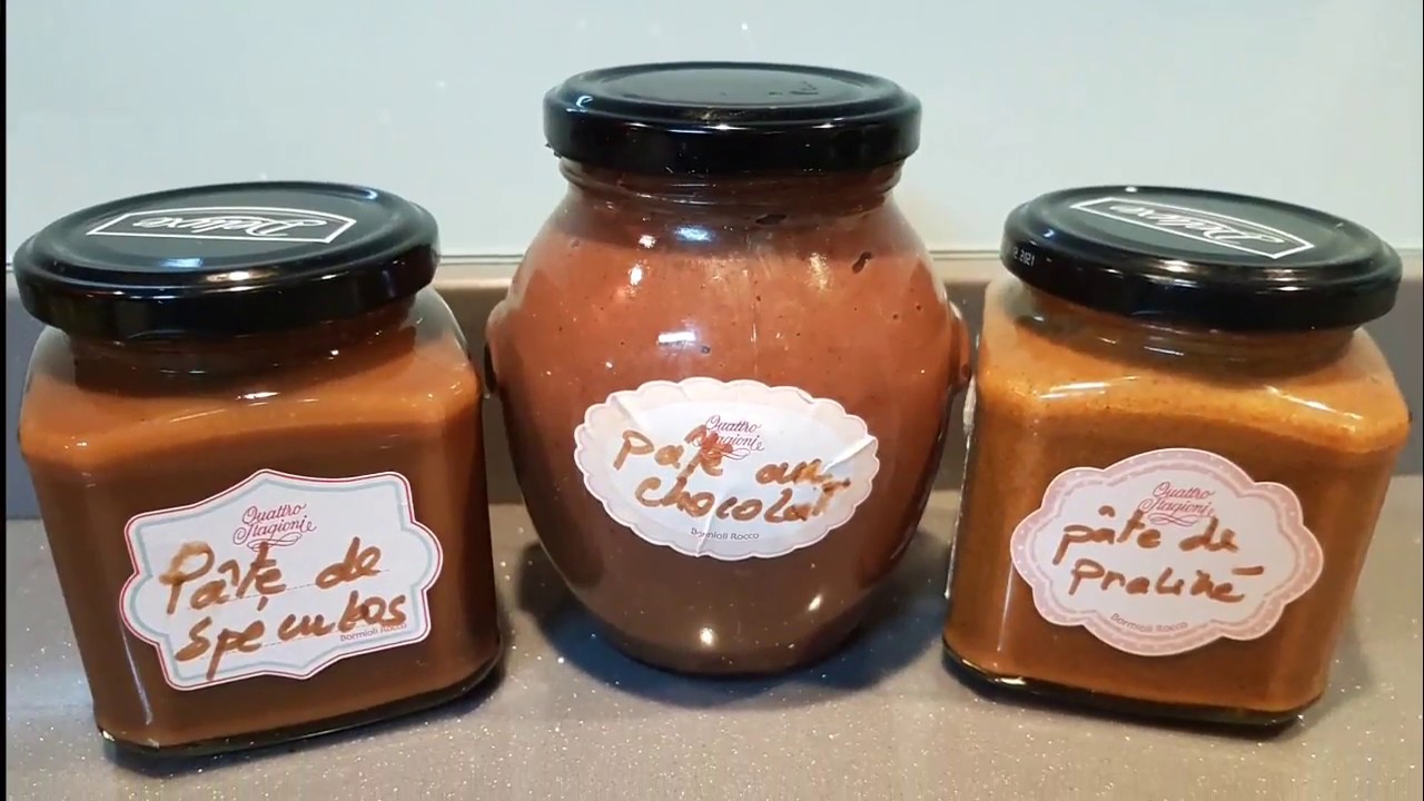 3 pâte à tartiner très facile et rapide