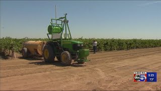 Driverless tractor technology to help farmers of the future