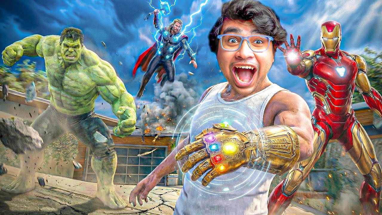 I Got Avengers Powers & Joined the Team! 😨⚡