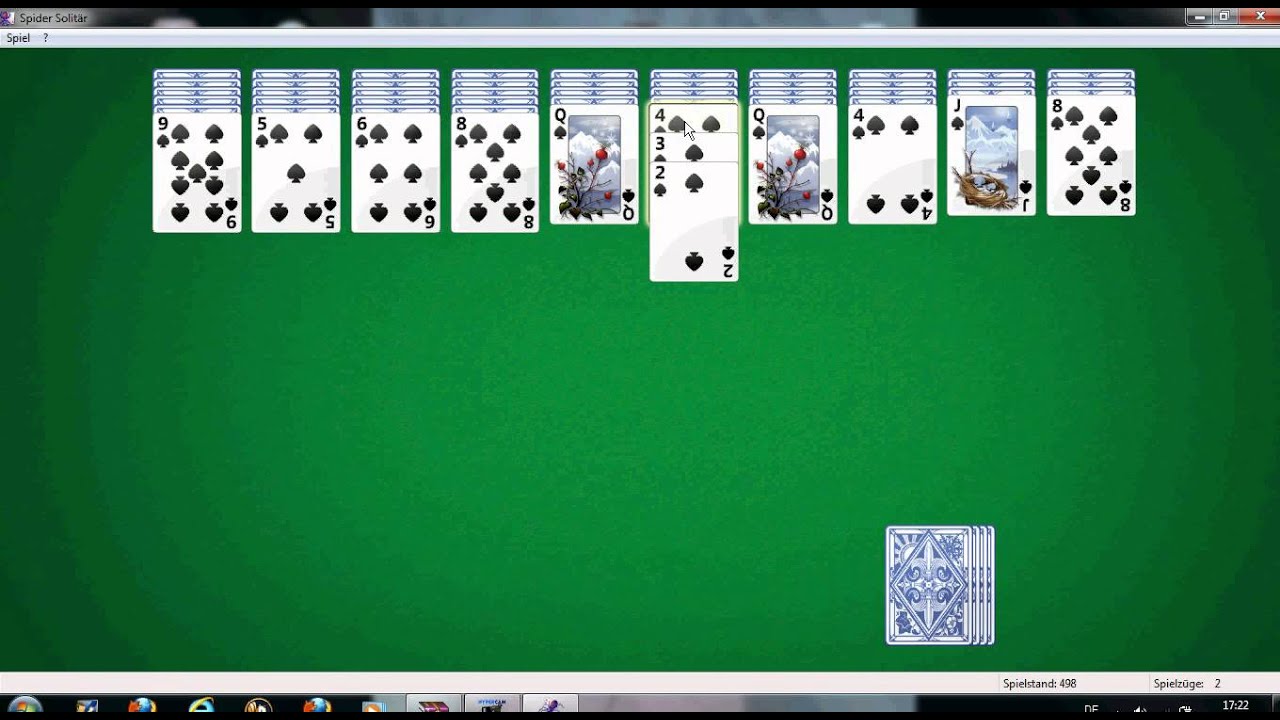 Spider Solitaire Kostenlos Online Spielen