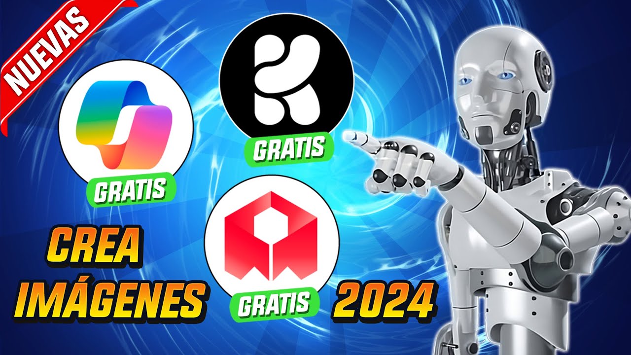 3 NUEVAS Herramientas de IA para CREAR IMÁGENES 2024 [ 100% GRATIS ]🚀 ...