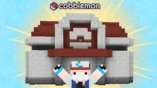 CONSTRUINDO UM CENTRO POKÉMON!!!! MINECRAFT COBBLEMON #3
