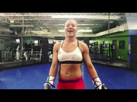 Felice "Lil Bulldog" Herrig Turning The Camera Off WIth Her Feet